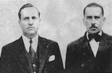 El Dr. Rafael Angel Calder&oacute;n Guardia y don Teodoro Picado