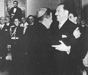 Don Teodoro Picado y Monse&ntilde;or Sanabria