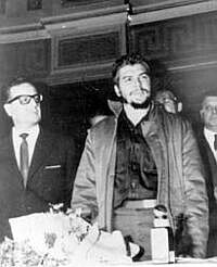 Salvador Allende y Ernesto Guevara