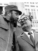 Fidel Castro y Salvador Allende