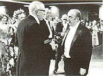 Neruda recibi&oacute; el Premio Nobel de Literatura en 1971