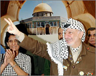 Yasser Arafat, setiembre 2003